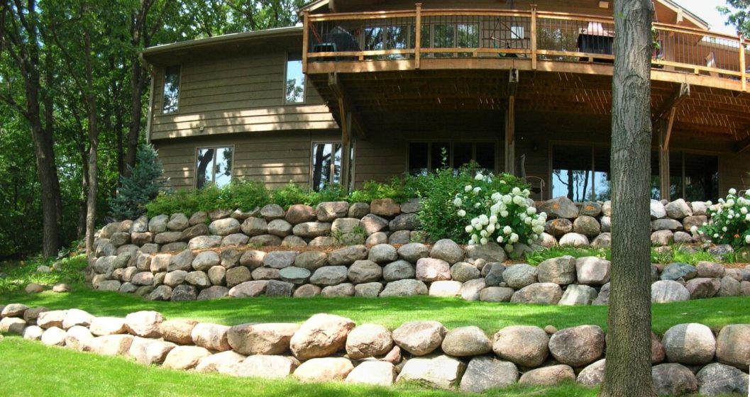 Landscape Retaining Wall Design MN